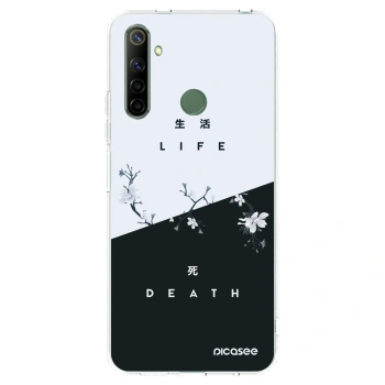 Picasee husă transparentă din silicon pentru Realme 6i - Life - Death