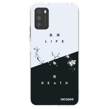 Picasee husă transparentă din silicon pentru Xiaomi Poco M3 - Life - Death