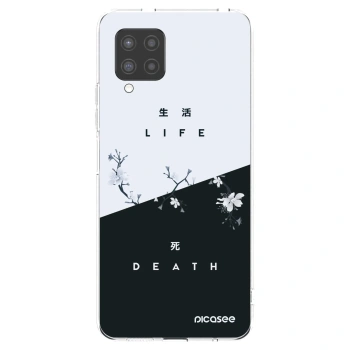 Picasee husă transparentă din silicon pentru Samsung Galaxy A42 A426B - Life - Death