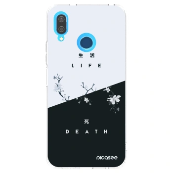 Picasee husă transparentă din silicon pentru Huawei P20 Lite - Life - Death