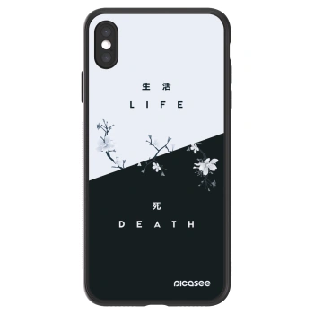 Picasee ULTIMATE CASE pentru Apple iPhone XS Max - Life - Death