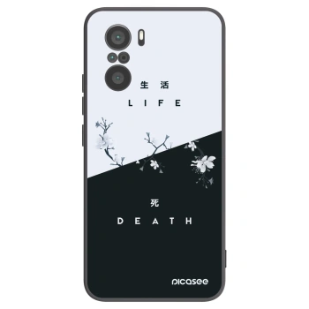 Picasee husă neagră din silicon pentru Xiaomi Poco F3 - Life - Death