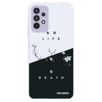 Picasee husă transparentă din silicon pentru Samsung Galaxy A32 4G SM-A325F - Life - Death