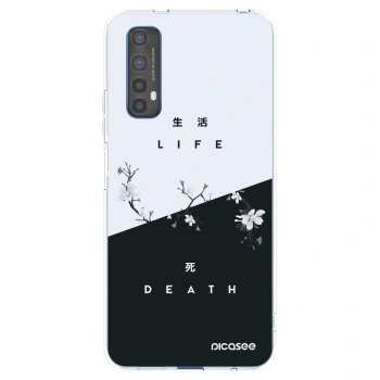 Picasee husă transparentă din silicon pentru Realme 7 - Life - Death