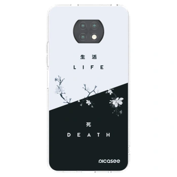 Picasee husă transparentă din silicon pentru Xiaomi Redmi Note 9T - Life - Death
