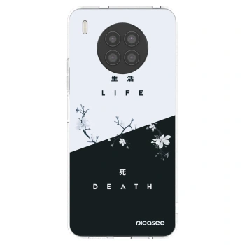 Picasee husă transparentă din silicon pentru Huawei Nova 8i - Life - Death