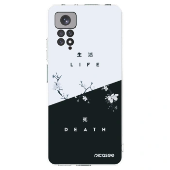Picasee husă transparentă din silicon pentru Xiaomi Redmi Note 11 - Life - Death