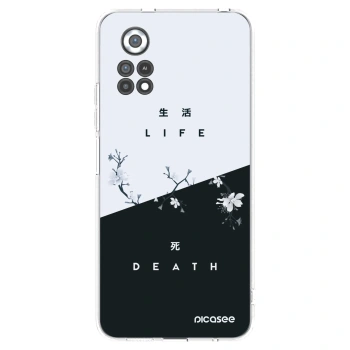 Picasee husă transparentă din silicon pentru Xiaomi Poco X4 Pro 5G - Life - Death