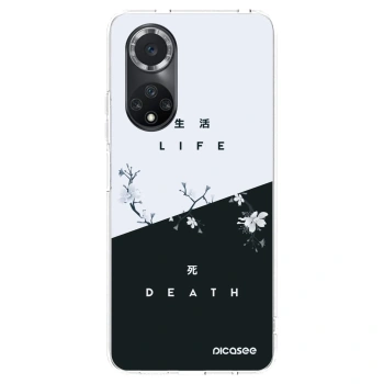 Picasee husă transparentă din silicon pentru Huawei Nova 9 SE - Life - Death