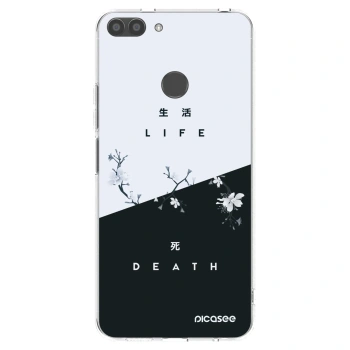 Picasee husă transparentă din silicon pentru Huawei P Smart - Life - Death