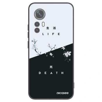 Picasee husă neagră din silicon pentru Xiaomi 12X - Life - Death