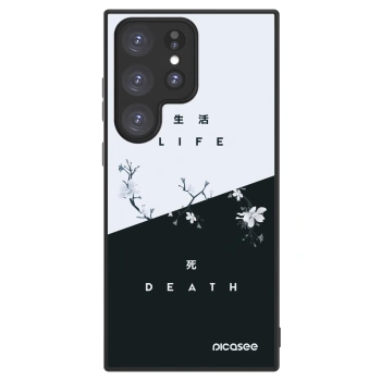 Picasee ULTIMATE CASE pentru Samsung Galaxy S23 Ultra 5G - Life - Death