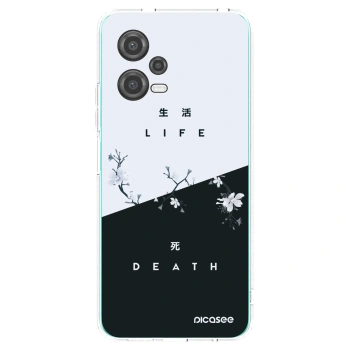 Picasee husă transparentă din silicon pentru Xiaomi Poco X5 - Life - Death