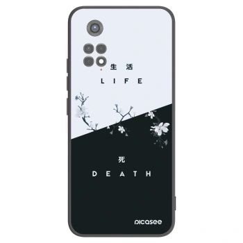 Picasee husă neagră din silicon pentru Xiaomi Redmi Note 11S 5G - Life - Death