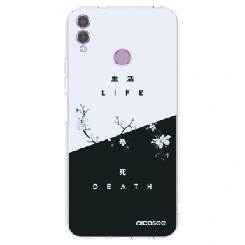Picasee husă transparentă din silicon pentru Honor 8X - Life - Death