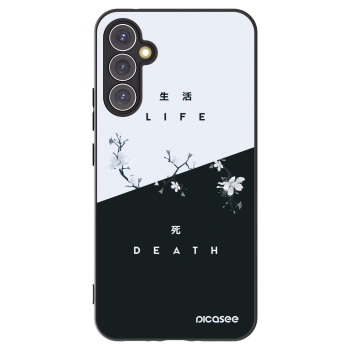 Picasee husă neagră din silicon pentru Samsung Galaxy A34 5G A346B - Life - Death