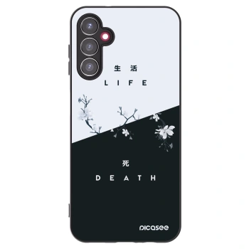 Picasee husă neagră din silicon pentru Samsung Galaxy A14 5G A146P - Life - Death