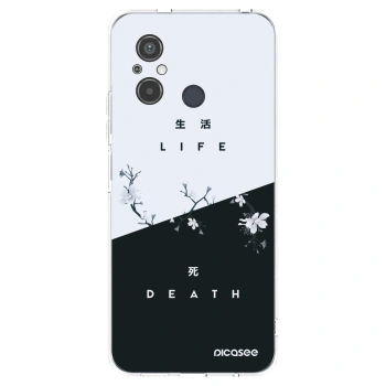 Picasee husă transparentă din silicon pentru Xiaomi Redmi 12C - Life - Death