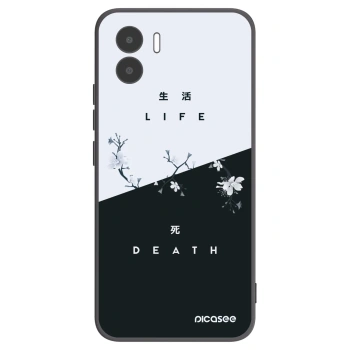 Picasee husă neagră din silicon pentru Xiaomi Redmi A2 - Life - Death