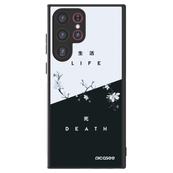 Picasee ULTIMATE CASE PowerShare pentru Samsung Galaxy S22 Ultra 5G - Life - Death