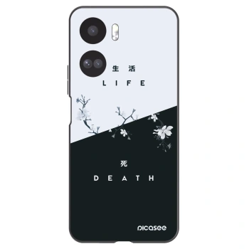 Picasee husă neagră din silicon pentru Honor 90 Lite 5G - Life - Death