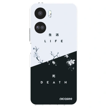 Picasee husă transparentă din silicon pentru Honor 90 Lite 5G - Life - Death