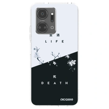 Picasee husă transparentă din silicon pentru Honor X7a - Life - Death
