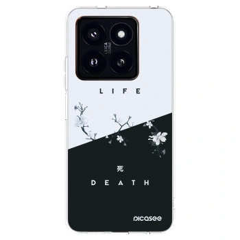 Picasee husă transparentă din silicon pentru Xiaomi 14 Pro - Life - Death