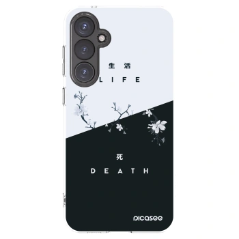 Picasee husă transparentă din silicon pentru Samsung Galaxy S23 FE S711B - Life - Death