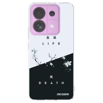 Picasee husă transparentă din silicon pentru Xiaomi Redmi Note 13 Pro 5G - Life - Death
