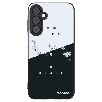Picasee husă neagră din silicon pentru Samsung Galaxy A25 A256B 5G - Life - Death