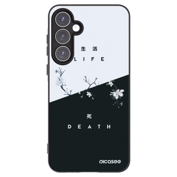 Picasee husă neagră din silicon pentru Samsung Galaxy A55 5G A556B - Life - Death