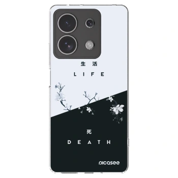 Picasee husă transparentă din silicon pentru Xiaomi Redmi Note 13 4G - Life - Death