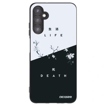 Picasee husă neagră din silicon pentru Samsung Galaxy A05s A057G - Life - Death