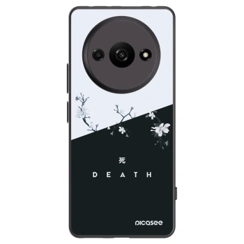 Picasee husă neagră din silicon pentru Xiaomi Redmi A3 - Life - Death