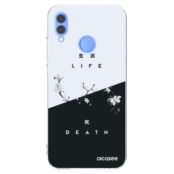 Picasee husă transparentă din silicon pentru Huawei P Smart 2019 - Life - Death