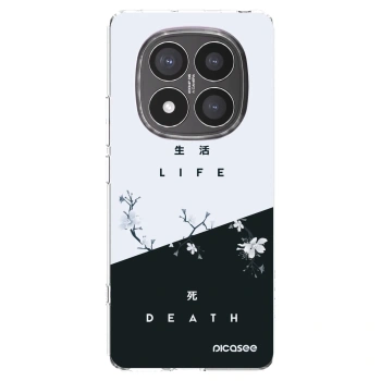 Picasee husă transparentă din silicon pentru Xiaomi Redmi Note 14 Pro+ 5G - Life - Death