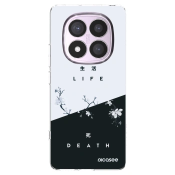 Picasee husă transparentă din silicon pentru Xiaomi Redmi Note 14 Pro 5G - Life - Death