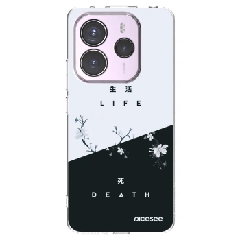 Picasee husă transparentă din silicon pentru Xiaomi Redmi Note 14 5G - Life - Death