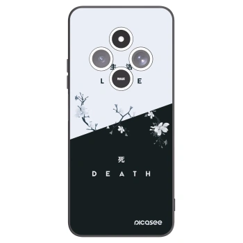 Picasee husă neagră din silicon pentru Xiaomi Redmi 14C - Life - Death