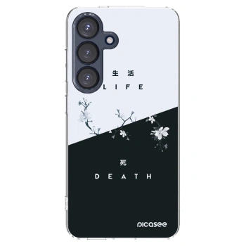 Picasee husă transparentă din silicon pentru Samsung Galaxy S25 5G - Life - Death