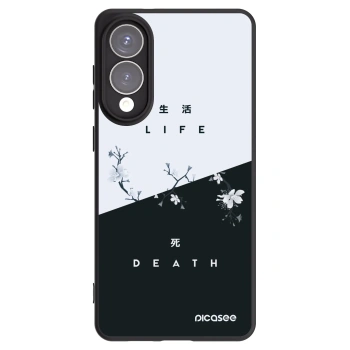 Picasee husă neagră din silicon pentru Samsung Galaxy S25 Edge 5G - Life - Death