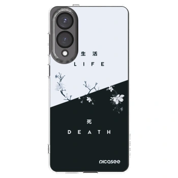 Picasee husă transparentă din silicon pentru Samsung Galaxy S25 Edge 5G - Life - Death