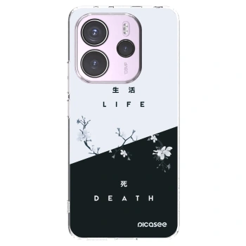 Picasee husă transparentă din silicon pentru Xiaomi Redmi Note 14 4G - Life - Death
