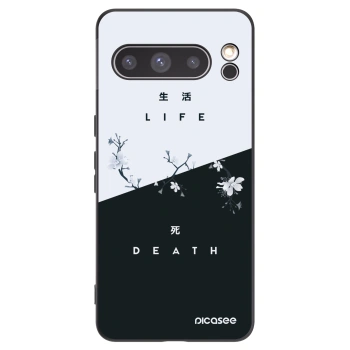 Picasee husă neagră din silicon pentru Google Pixel 8 Pro - Life - Death