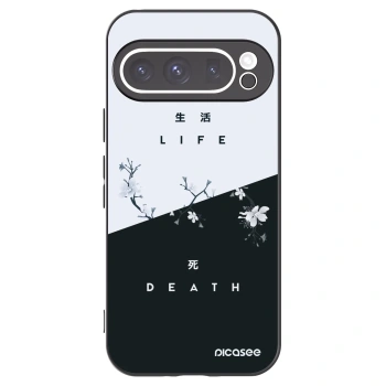 Picasee husă neagră din silicon pentru Google Pixel 9 Pro - Life - Death