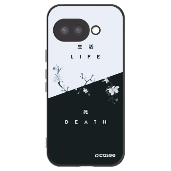 Picasee husă neagră din silicon pentru Google Pixel 9a - Life - Death
