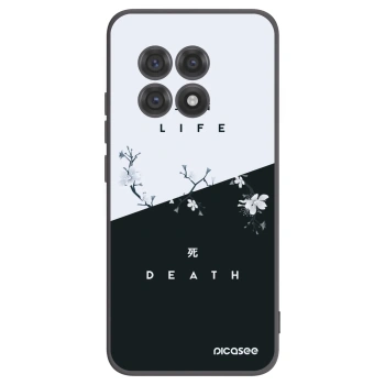 Picasee husă neagră din silicon pentru OnePlus 13R 5G - Life - Death