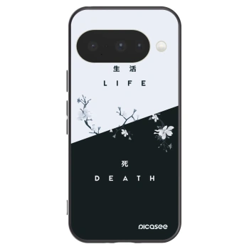 Picasee husă neagră din silicon pentru Google Pixel 10 - Life - Death