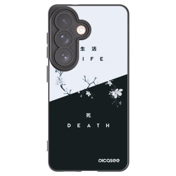 Picasee husă neagră din silicon pentru Samsung Galaxy S26 - Life - Death